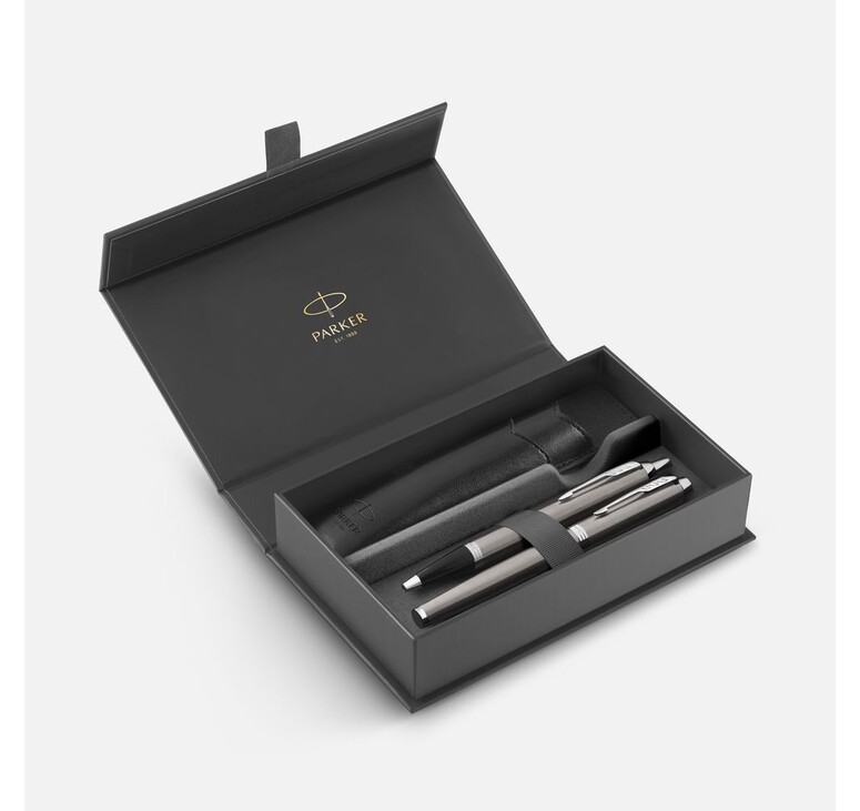 Набор Parker IM Essential Stainless Steel CT, серебристый