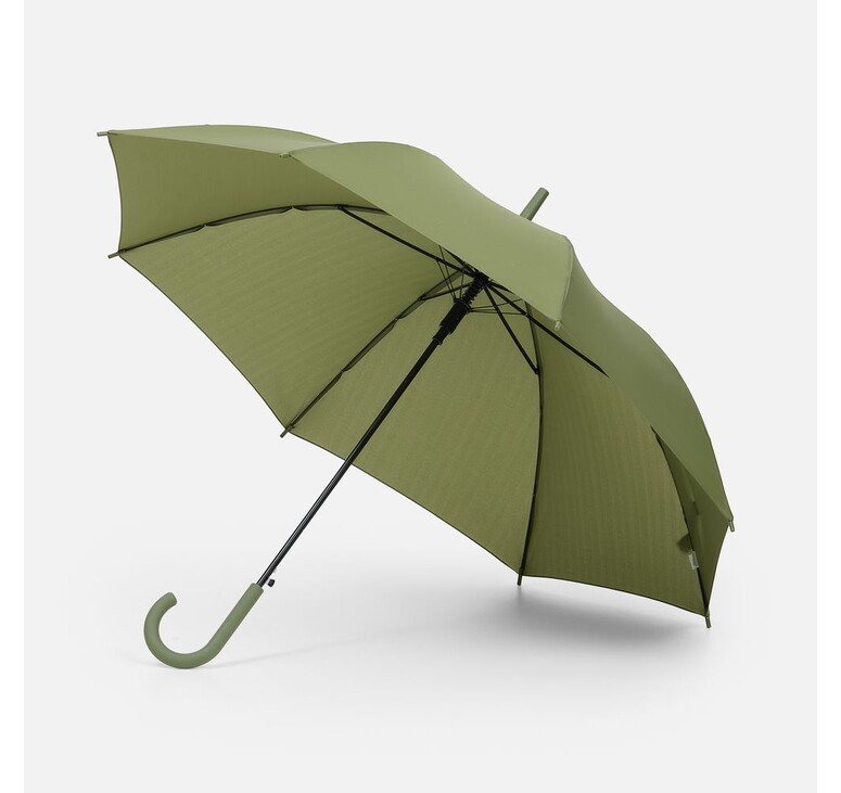 Зонт-трость Jolly Brolly, зеленый (хаки)