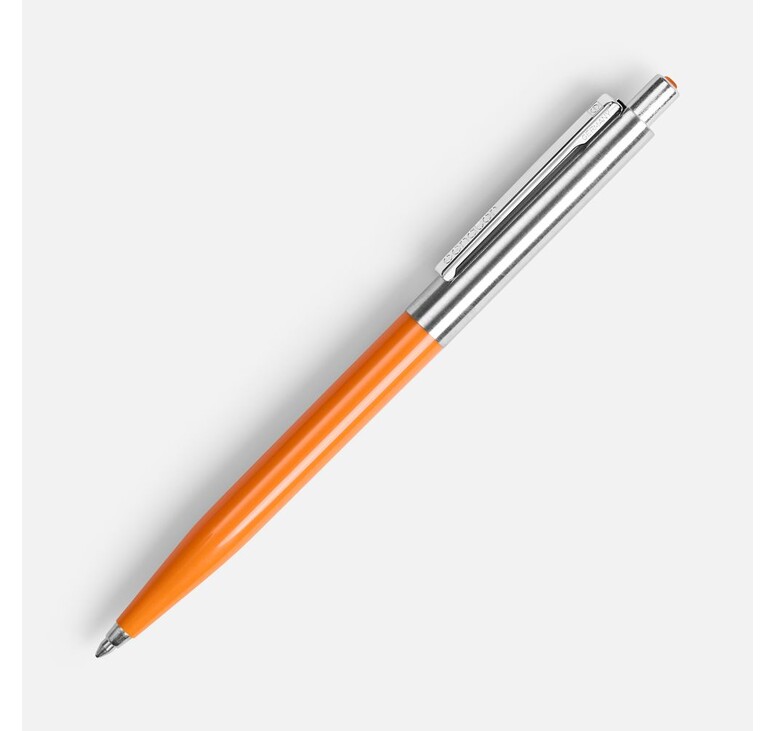 Ручка шариковая Senator Point Metal, ver.2, оранжевая