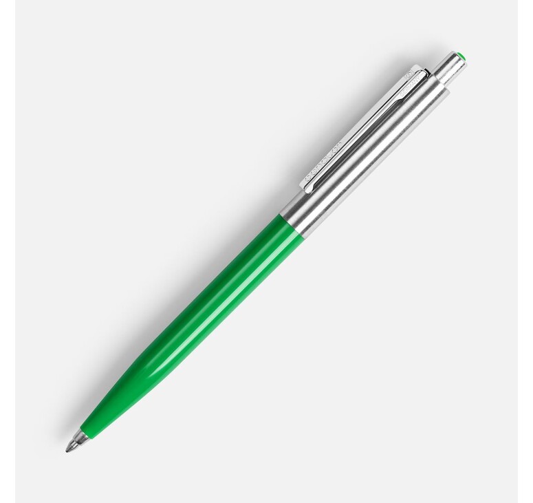 Ручка шариковая Senator Point Metal, ver.2, зеленая