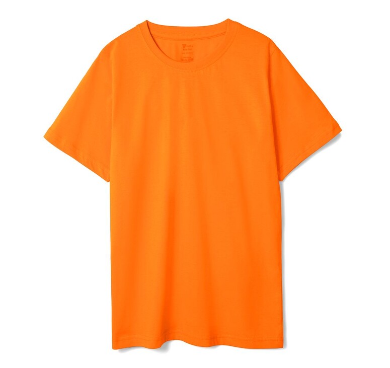 Футболка детская T-Bolka Kids, оранжевая, 6 лет