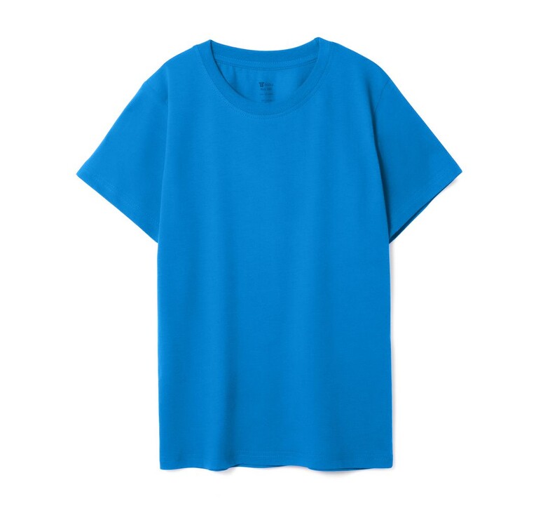 Футболка детская T-Bolka Kids, бирюзовая, 6 лет