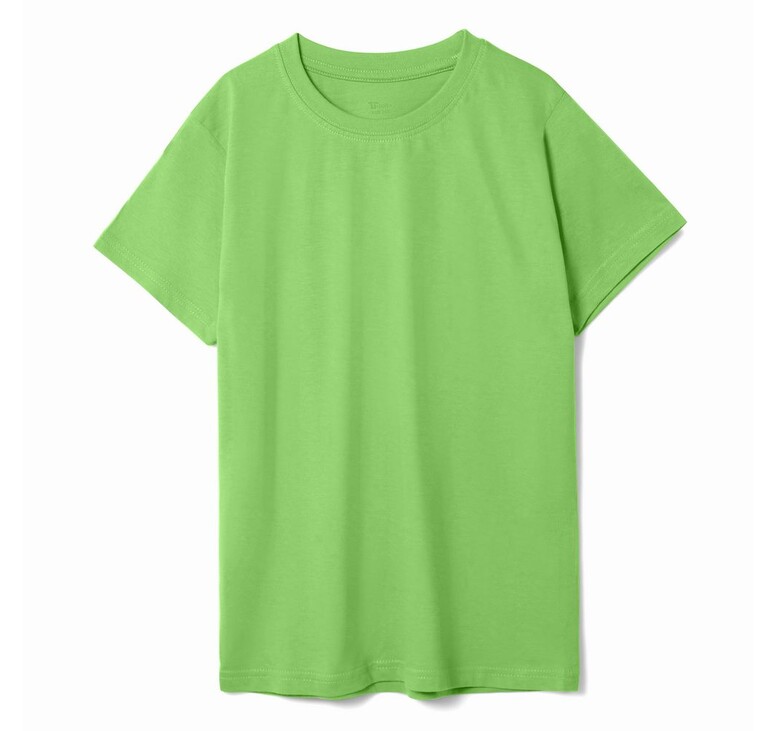 Футболка детская T-Bolka Kids, зеленое яблоко, 8 лет