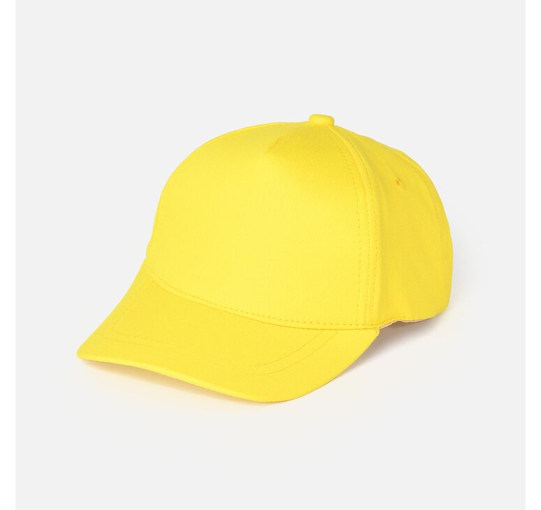 Бейсболка Basic, желтая