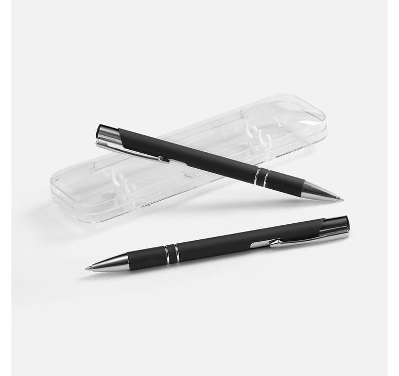 Набор из 2 ручек Keskus Soft Touch, черный