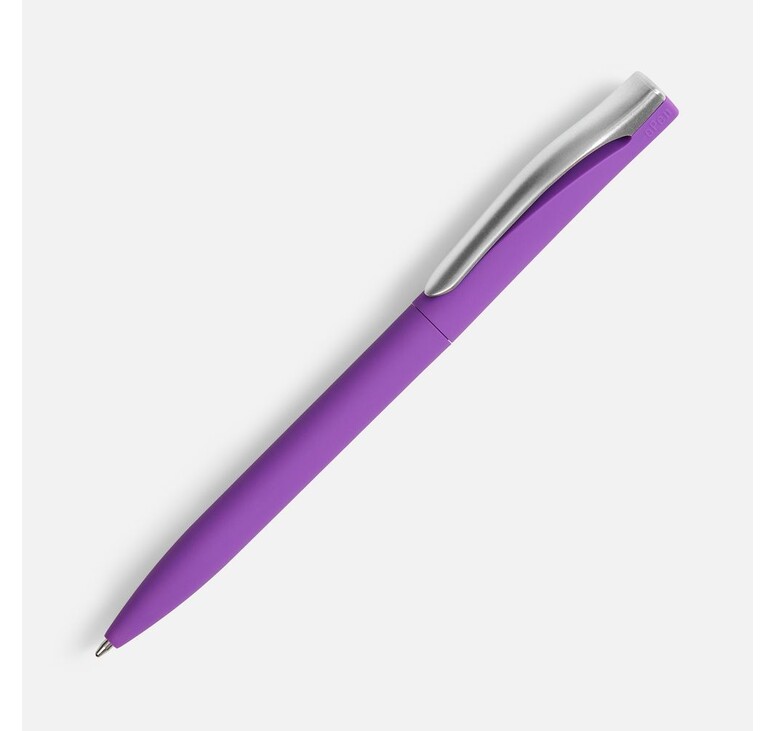 Ручка шариковая Pin Soft Touch, фиолетовая
