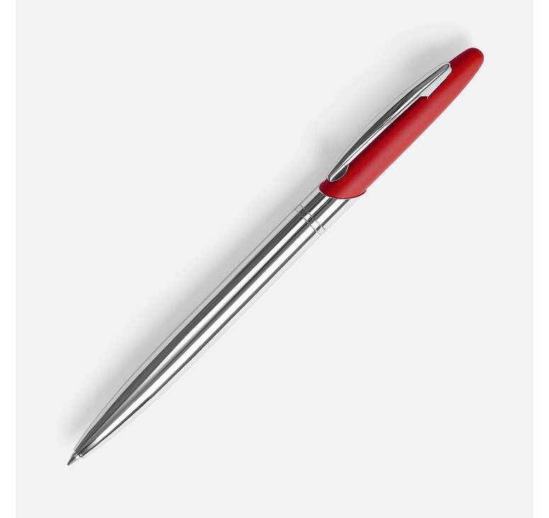 Ручка шариковая Dagger Soft Touch, красная