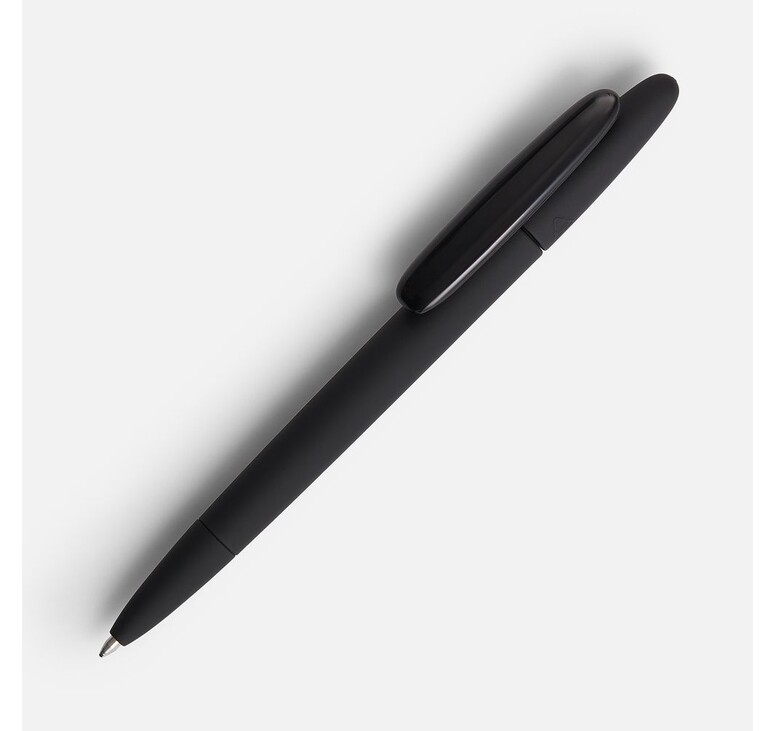 Ручка шариковая Prodir DS5 TRR-P Soft Touch, черная