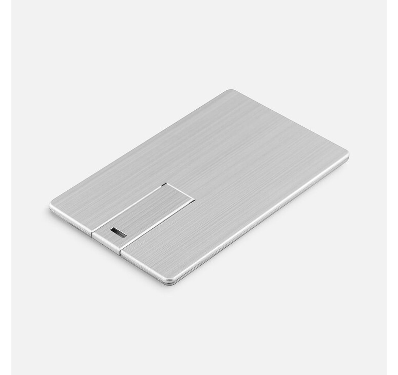 Флешка Platinum Card, 32 Гб, серебристая
