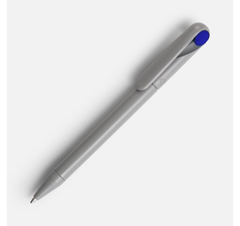 Ручка шариковая Prodir DS1 TMM Dot, серая с синим