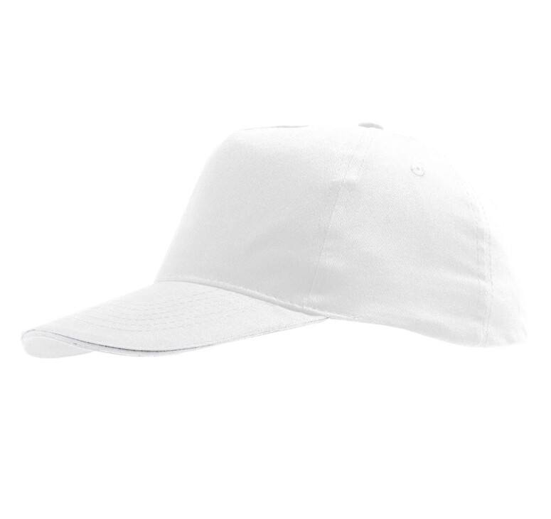 Бейсболка Sunny, белая