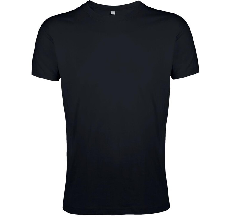 Футболка мужская Regent Fit 150, черная, размер XS