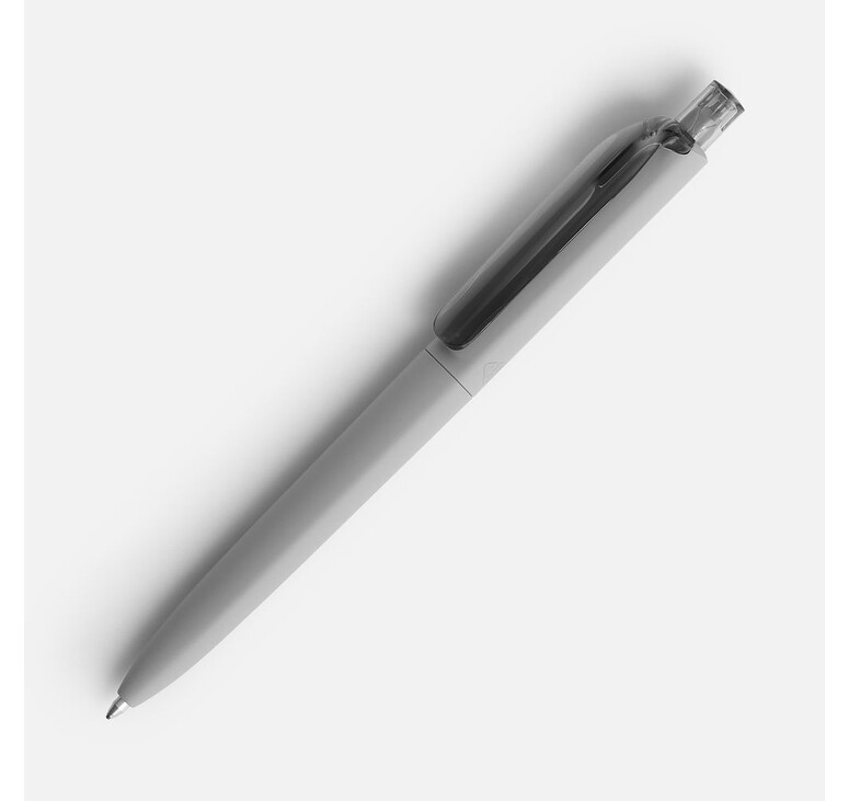 Ручка шариковая Prodir DS8 PRR-T Soft Touch, серая
