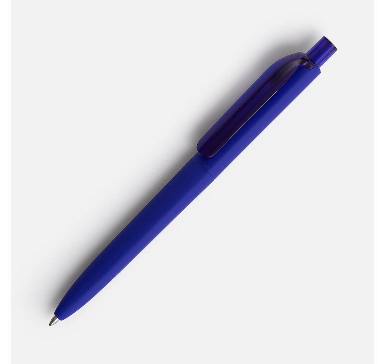 Ручка шариковая Prodir DS8 PRR-T Soft Touch, синяя