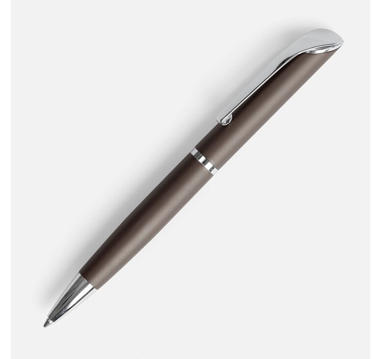 Ручка шариковая Glide, коричневая