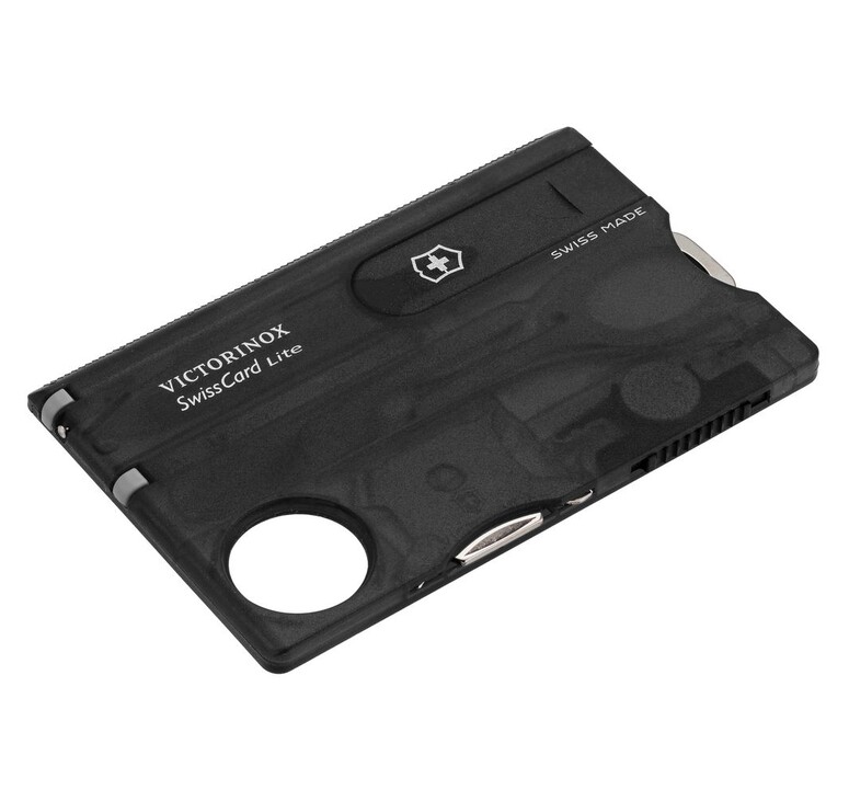Набор инструментов SwissCard Lite, черный