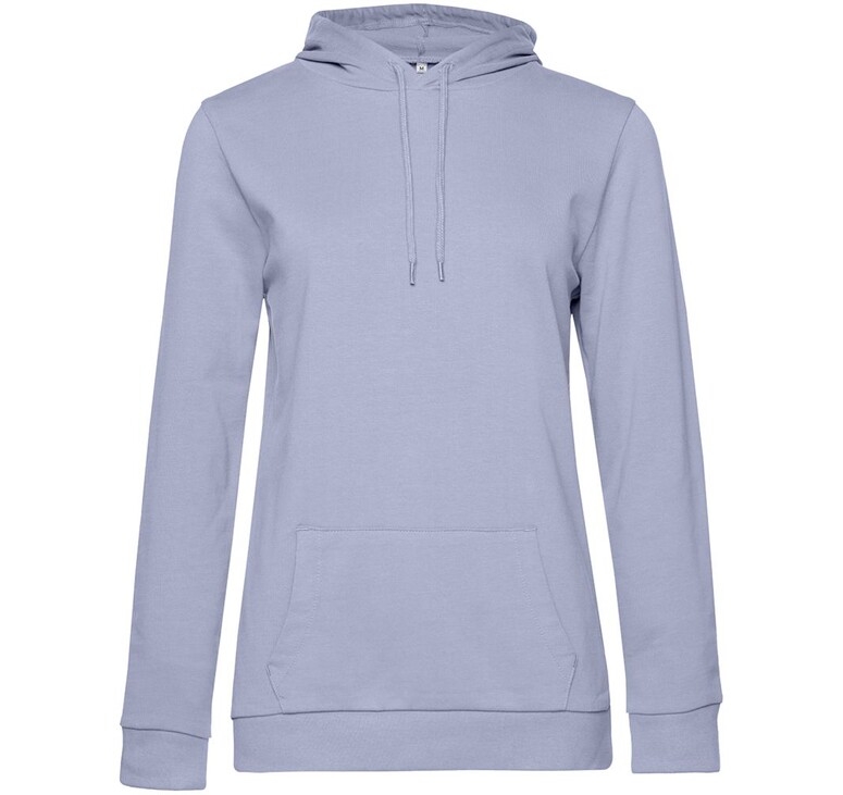 Толстовка с капюшоном женская Hoodie, лиловая, размер L