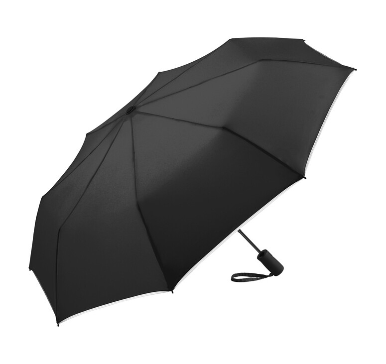Зонт складной 5547 Pocket Plus полуавтомат, черный