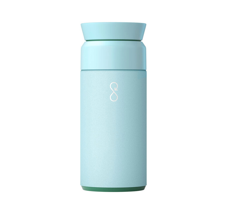 Термос Ocean Bottle объемом 350 мл, небесно-голубой