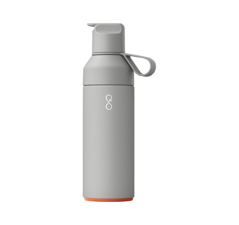 Бутылка-термос для воды Ocean Bottle GO объемом 500 мл - серый