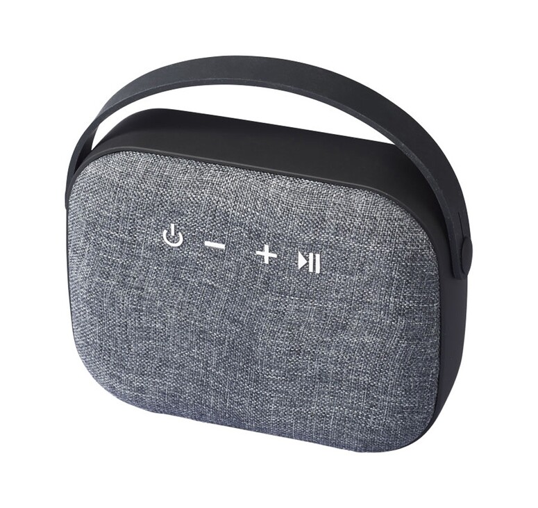 Динамик Bluetooth с тканым материалом, черный