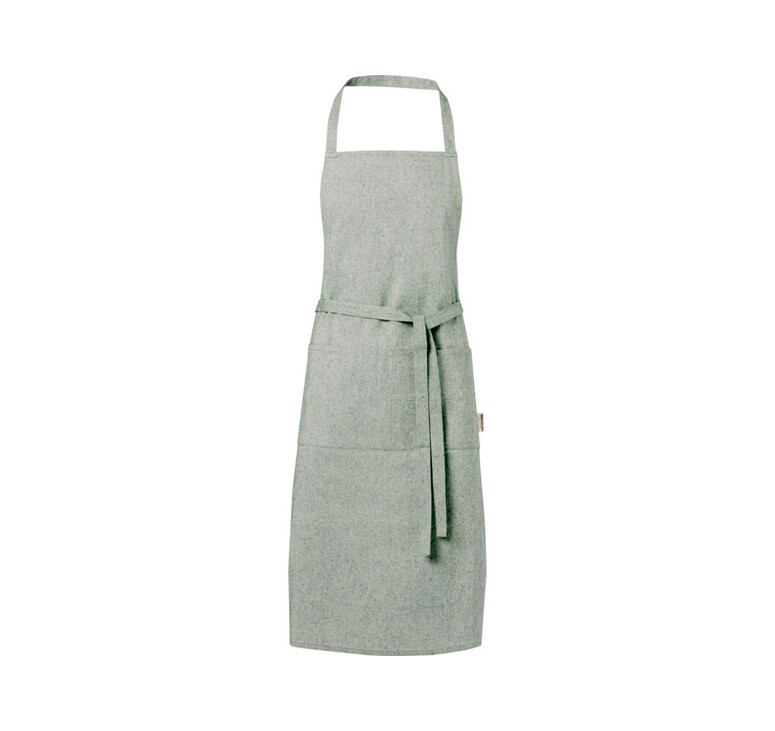 Pheebs 200 g/m2 recycled cotton apron, зеленый яркий
