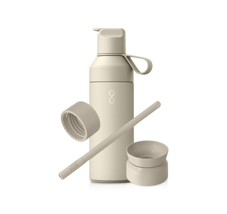 Подарочный набор Ocean Bottle 3-в-1 объемом 500 мл - Sandstone