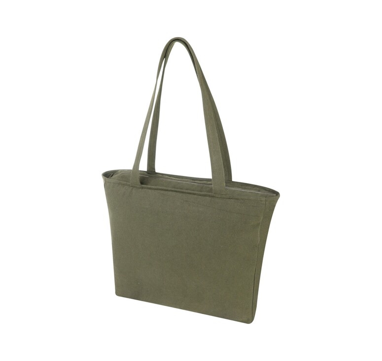 Weekender эко-сумка из переработанного материала Aware™ плотностью 500 г/м² - Зеленый
