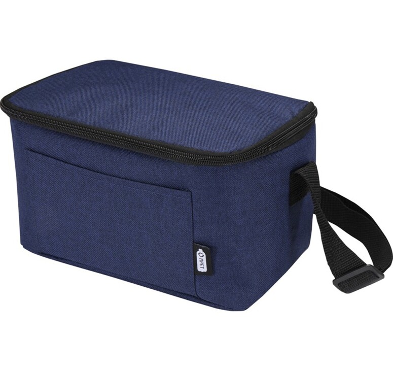 Tundra сумка-холодильник на 6 банок из переработанного РЕТ-пластика - Heather navy