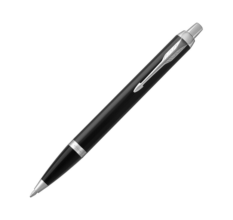 Ручка шариковая «Parker IM Core Black CT», черный/серебристый