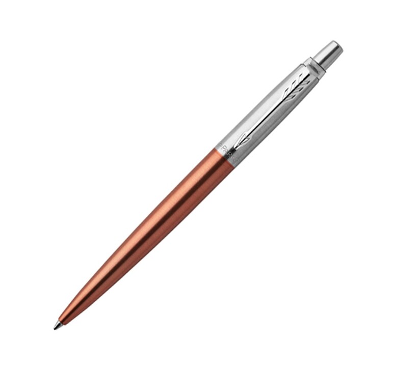 Шариковая ручка Parker Jotter Essential, Chelsea Orange CT, стержень: Mblue