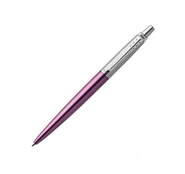 Шариковая ручка Parker Jotter Essential, Victoria Violet CT, стержень: Mblue