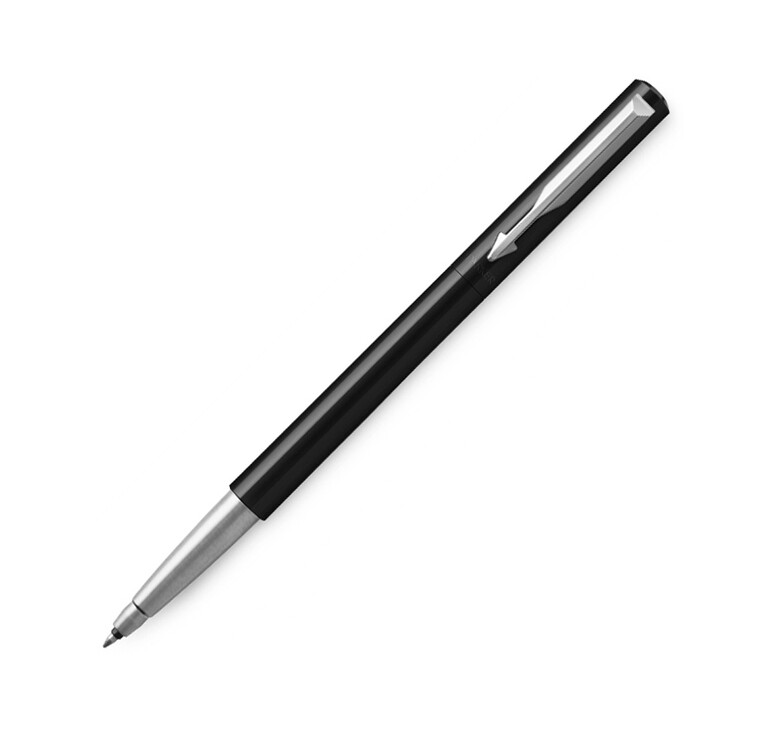 Ручка роллер «Parker Vector Standard Black CT», черный