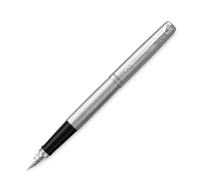 Перьевая ручка Parker Jotter Stainless Steel CT, Mblue