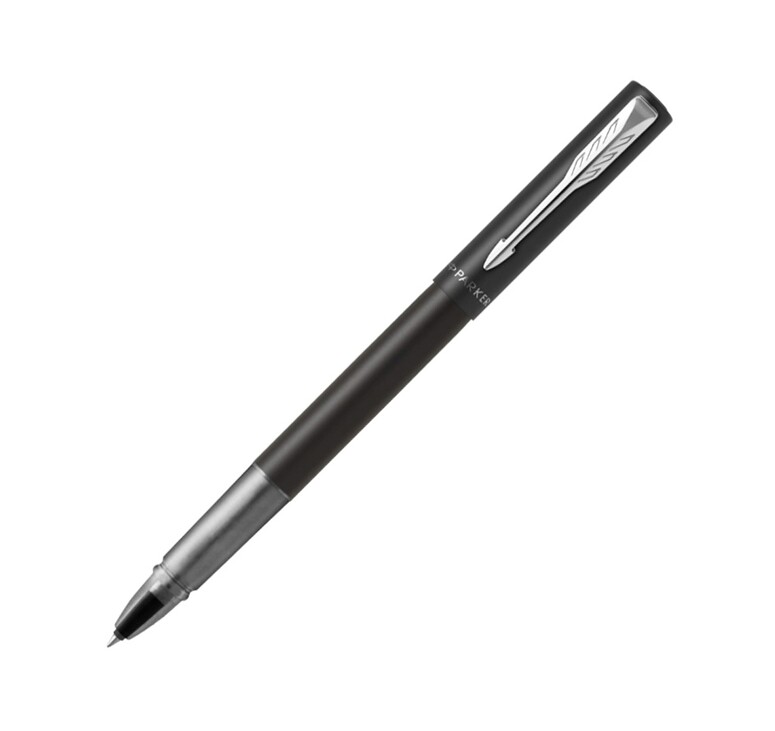 Ручка-роллер Parker Vector XL Black CT, стержень: F, цвет чернил:black, в подарочной упаковке