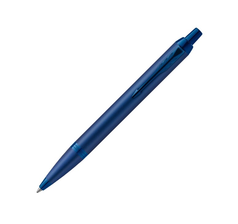 Шариковая ручка Parker IM Monochrome Blue, стержень:M, цвет чернил: blue, в подарочной упаковке.