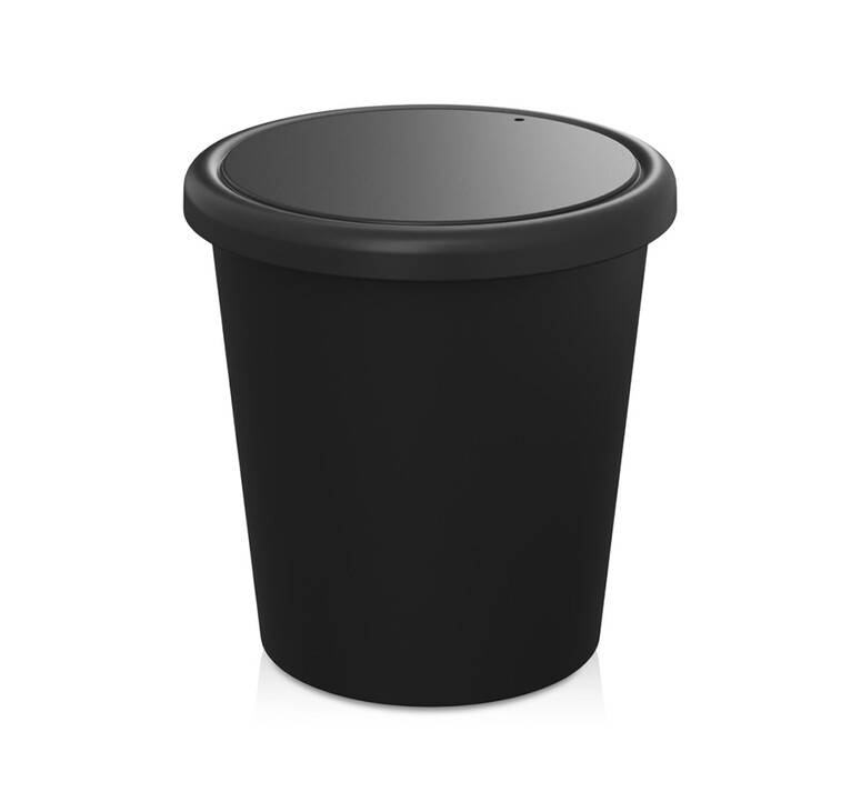 Americano® Piccolo кружка объемом 100 мл с крышкой - сплошной черный