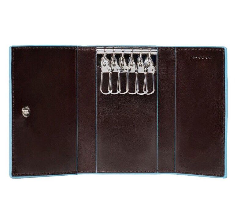 Ключница, Piquadro Blue Square, коричневый