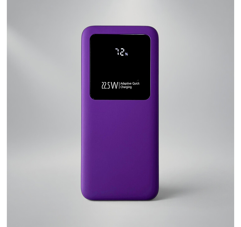 Внешний аккумулятор Kris soft touch, 10000mAh (Фиолетовый)