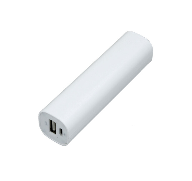 PB030 Универсальное зарядное устройство power bank  прямоугольной формы. 2200MAH. Белый