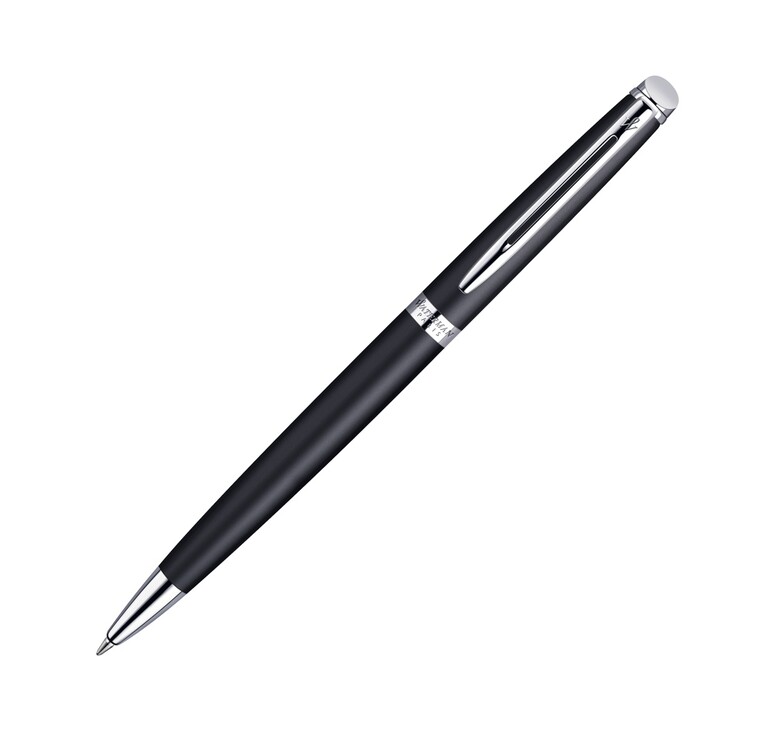 Шариковая ручка Waterman Hemisphere, цвет: MattBlack CT, стержень: Mblue