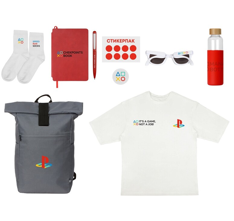 Welcome pack «Welcome Aboard!», красный