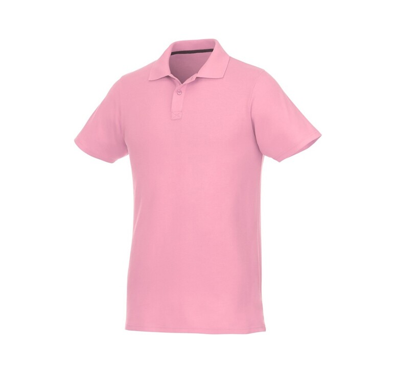 Мужское поло Helios с коротким рукавом, light pink