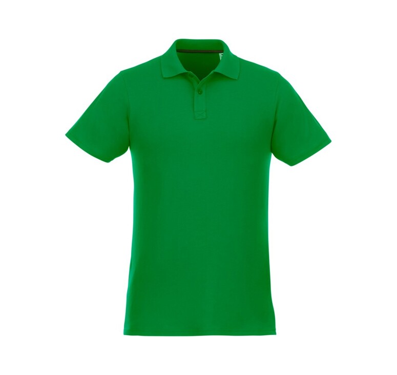 Мужское поло Helios с коротким рукавом, fern green