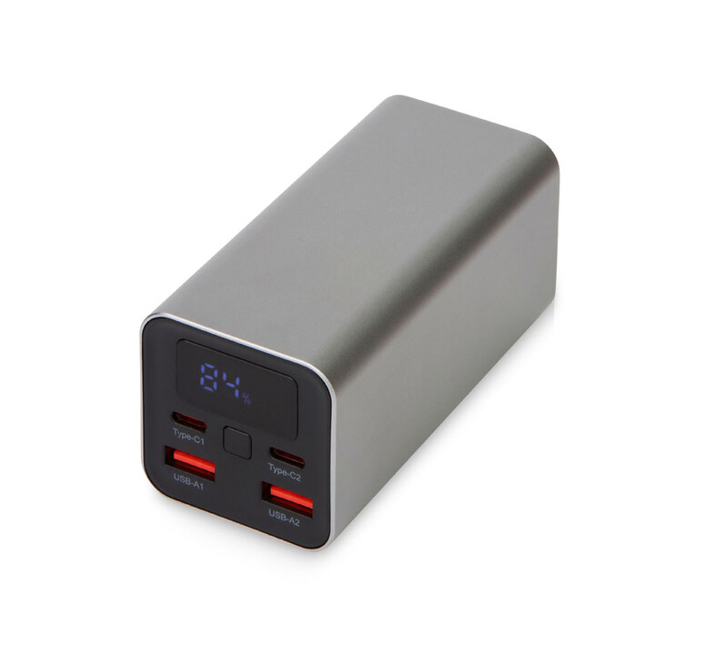 Внешний аккумулятор для ноутбуков «Main» 65 Вт, 20000 mAh, серый