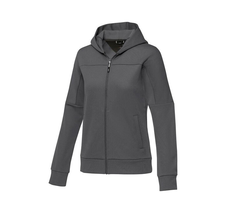 Женская спортивная трикотажная куртка Nubia на молнии, storm grey