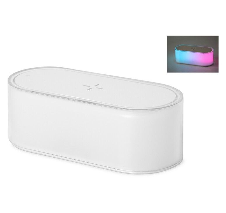 Ночник с беспроводной зарядкой и RGB подсветкой 