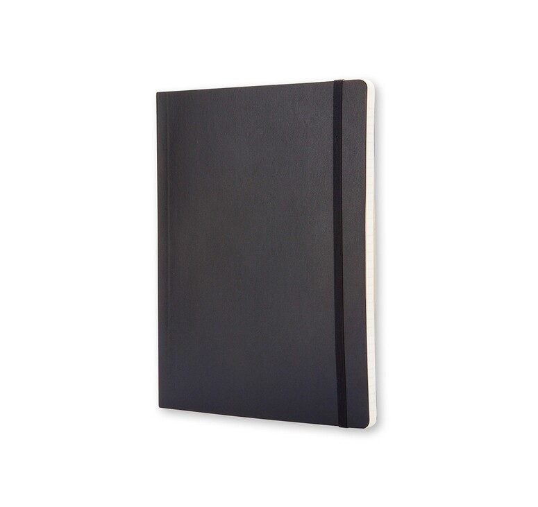 Записная книжка Moleskine Classic Soft (в линейку), ХLarge (19х25 см), черный
