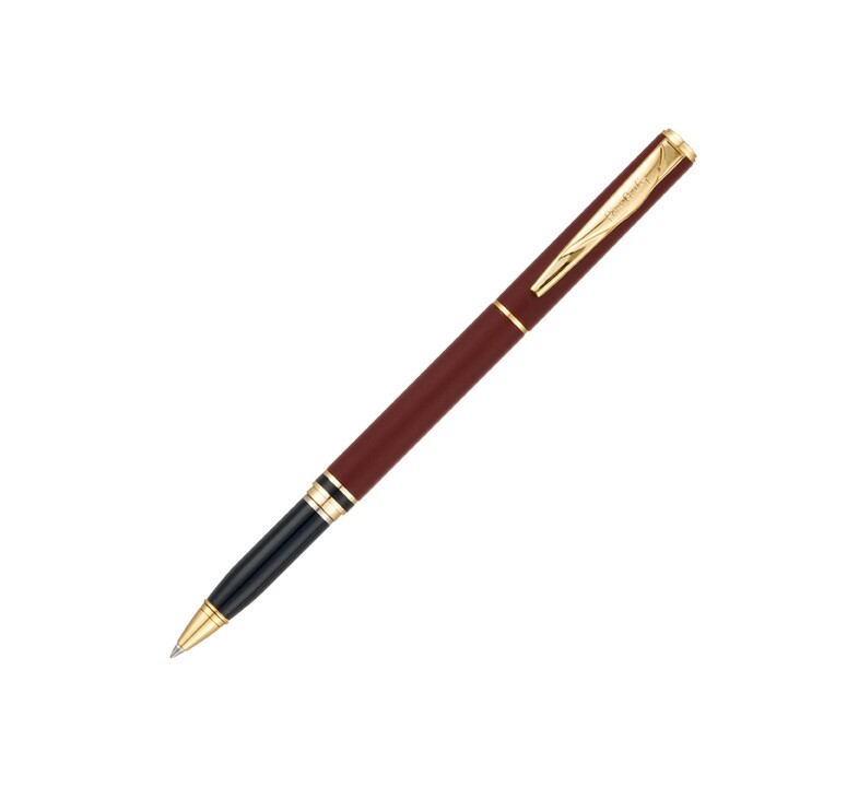 Ручка 2 в 1 шариковая и перьевая Pierre Cardin коллекция «2 в 1 | COMBI PEN». Корпус - латунь. Материал клипа - сталь. Цвет - терракотовый. Упаковка Е