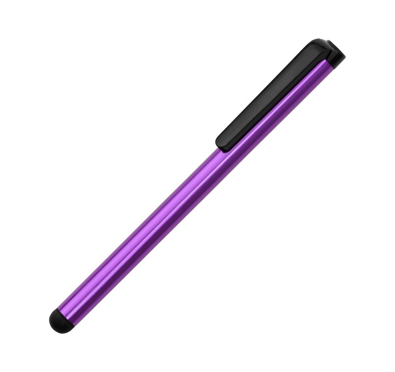 Стилус металлический Touch Smart Phone Tablet PC Universal, фиолетовый